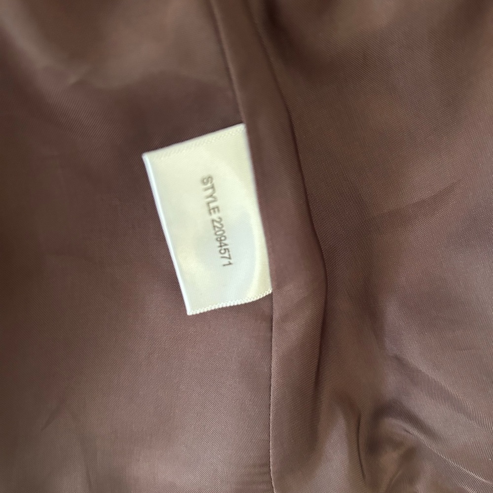Tory Burch brown leather Sgt Pepper jacket size 6 - Picture 7 of 12